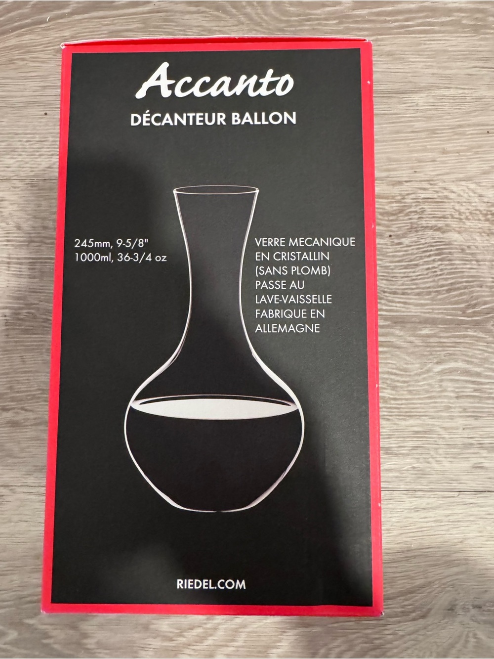 Riedel Accanto Decanteur